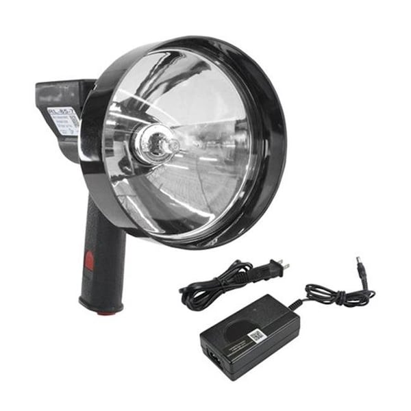 Larson Electronics Larson Electronics RL-85-7 5 Million Candlepower Handheld Rechargeable Spotlight; 100W Halogen; Spot & Flood - 7 in. Lens RL-85-7 - main